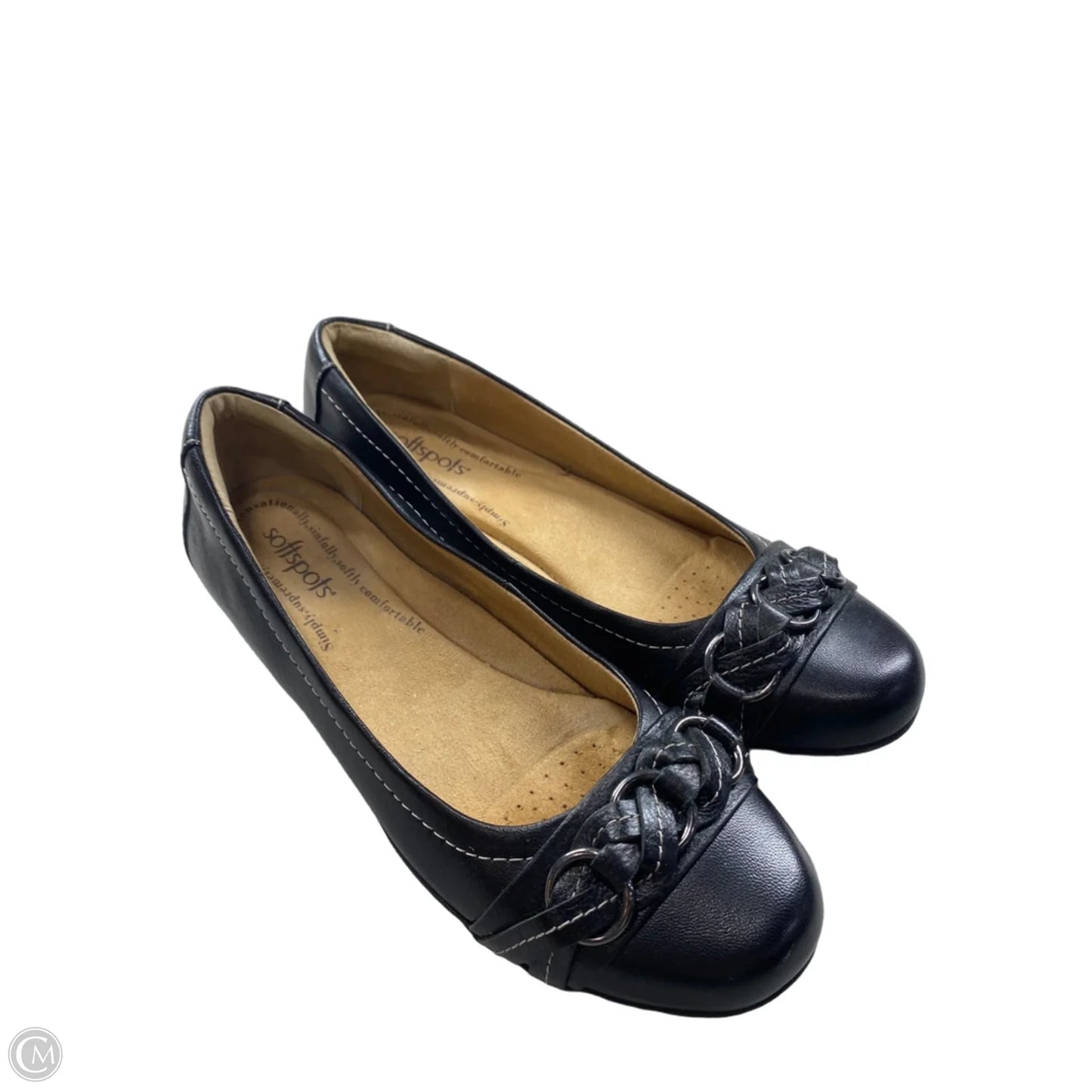 Shoes Flats By Talbots In Black, Size: 9.5