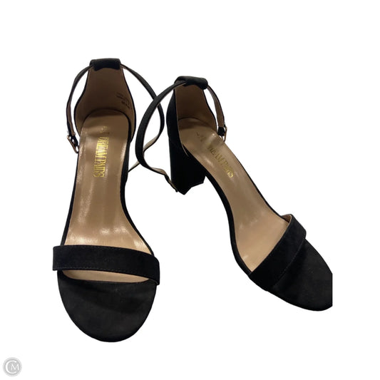 Sandals Heels Block By Dream Pairs In Black, Size: 7