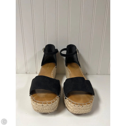 Sandals Heels Platform By Kelly And Katie In Black, Size: 8.5