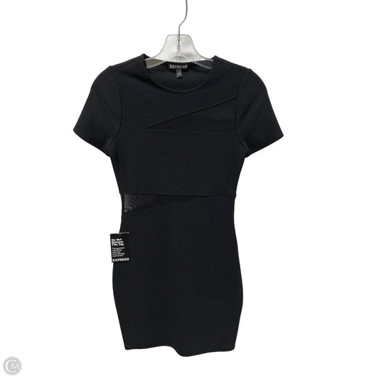 Dress Party Short By Express In Black, Size: Xs