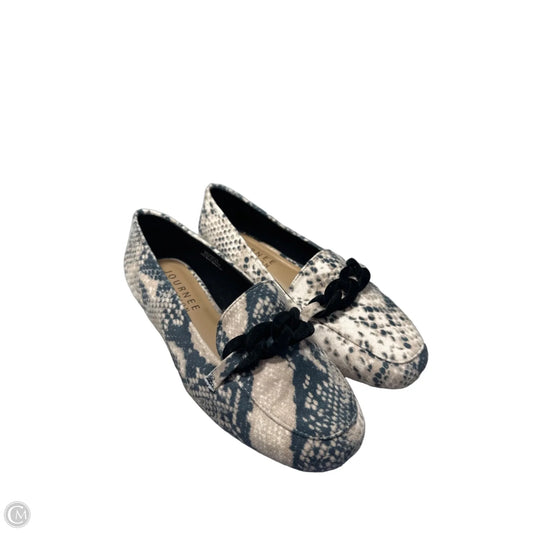 Shoes Flats By Journee In Snakeskin Print, Size: 6.5
