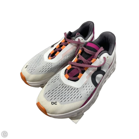 Shoes Athletic By On Cloud In Purple & White, Size: 7