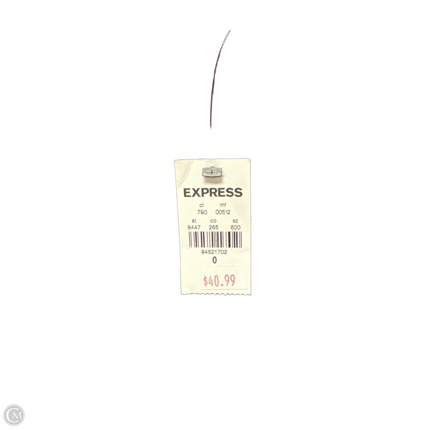 Dress Party Short By Express In Maroon, Size: Xs