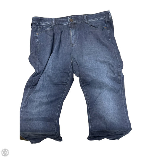Jeans Flared By Boutique + In Blue Denim, Size: 18