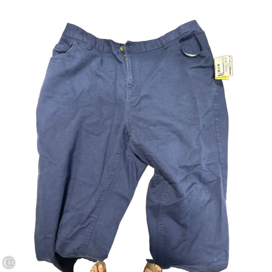 Pants Lounge By Woman Within In Blue, Size: 20