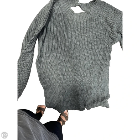 Sweater By Charlotte Russe In Grey, Size: L