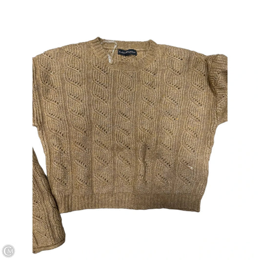 Sweater By Almost Famous In Brown, Size: M