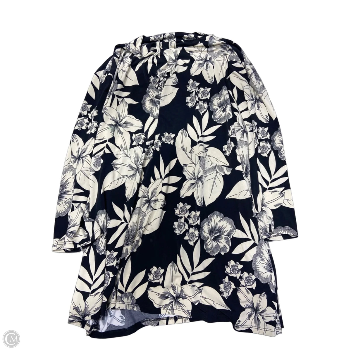 Top Long Sleeve By Adele & May In Floral Print, Size: 3x