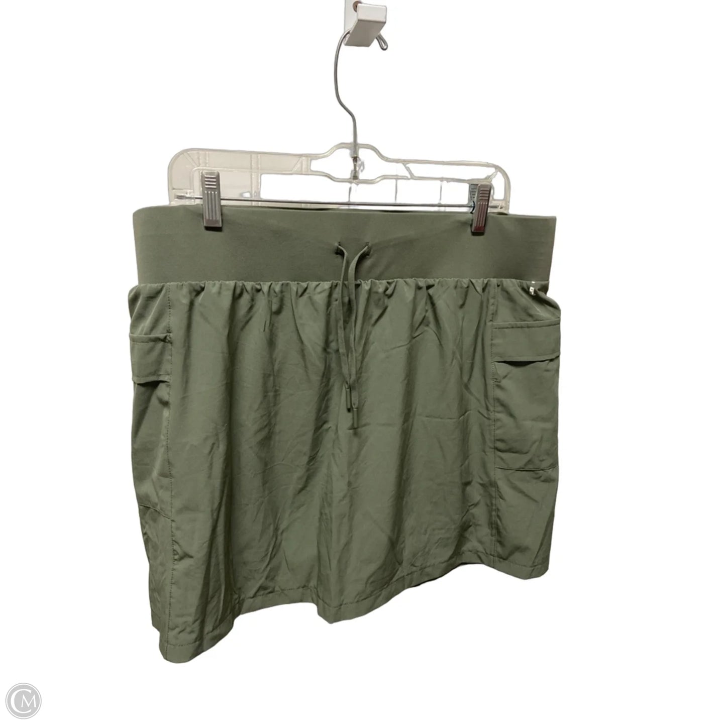Athletic Skirt By Clothes Mentor In Green, Size: Xl