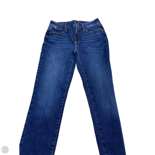 Jeans Straight By Talbots In Blue, Size: 4