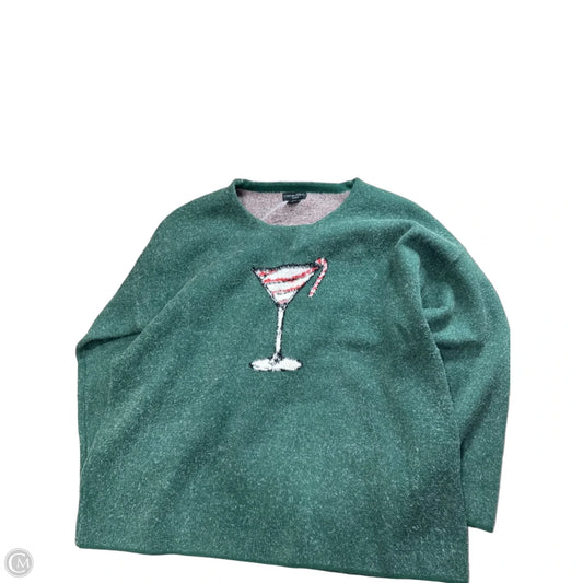 Sweater By Cynthia Rowley In Green, Size: 2x