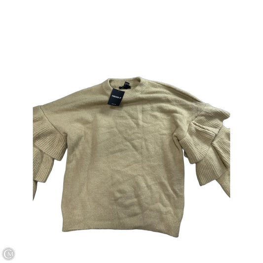 Sweater By Forever 21 In Tan, Size: M
