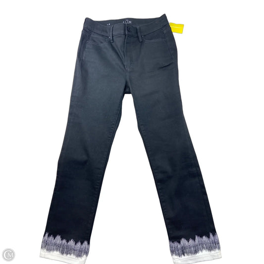 Pants Cropped By Clothes Mentor In Black & White, Size: 4