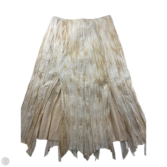 Skirt Maxi By Clothes Mentor In Tan, Size: S