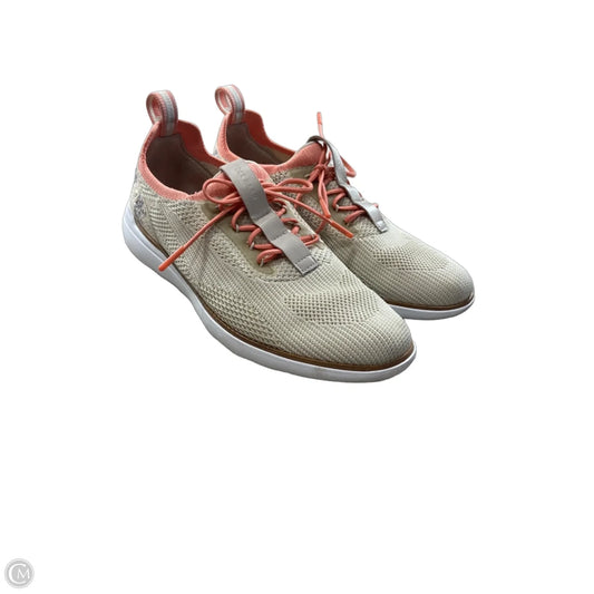 Shoes Athletic By Cole-haan In Cream & Pink, Size: 9