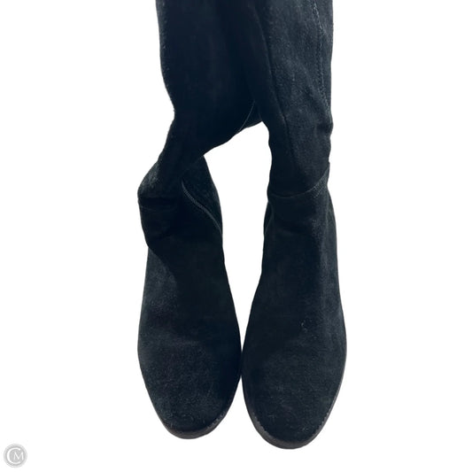 Boots Knee Heels By Lucky Brand In Black, Size: 8.5