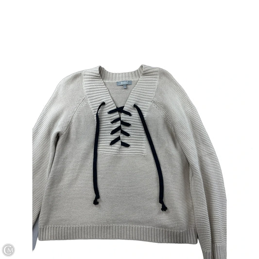 Sweater By Marled In Cream, Size: L