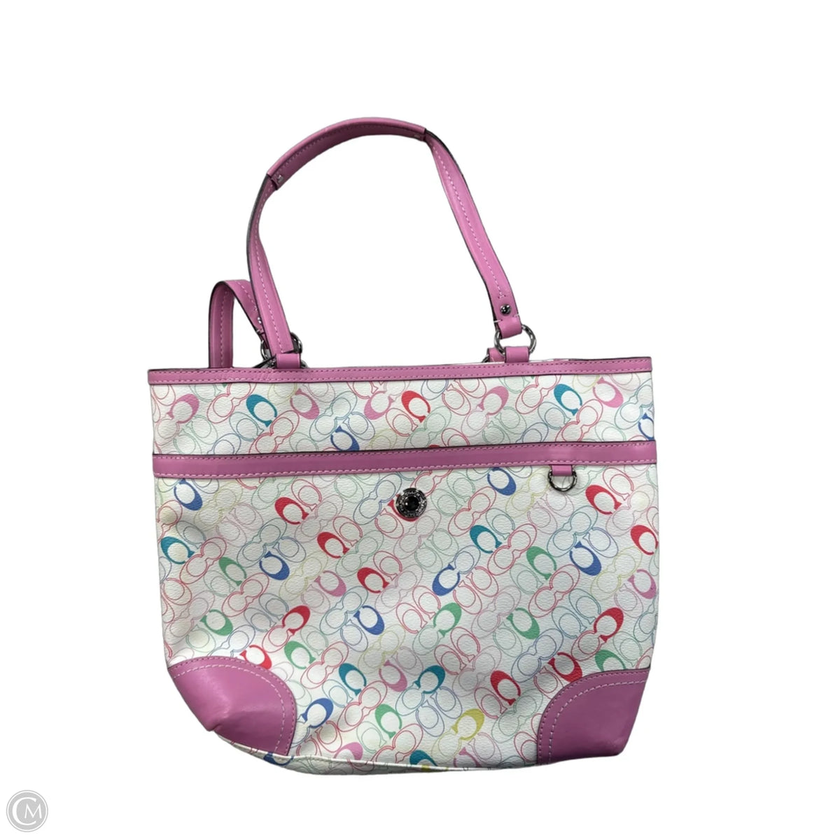 Handbag Designer By Coach, Size: Medium