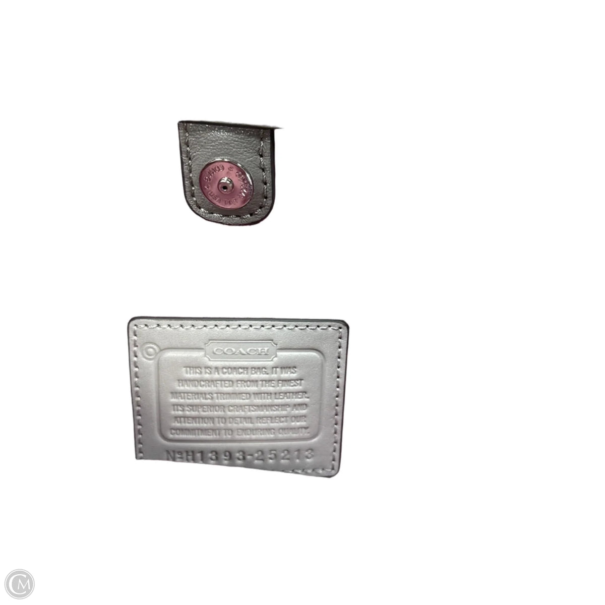 Handbag Designer By Coach, Size: Medium