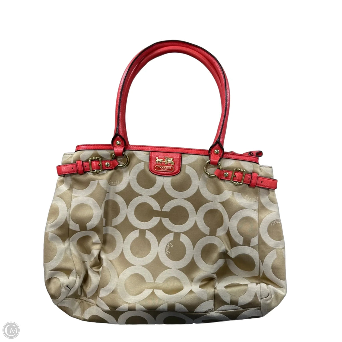 Handbag Designer By Coach, Size: Medium