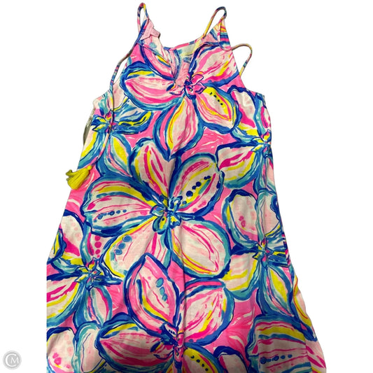 Dress Designer By Lilly Pulitzer In Blue & Pink, Size: L