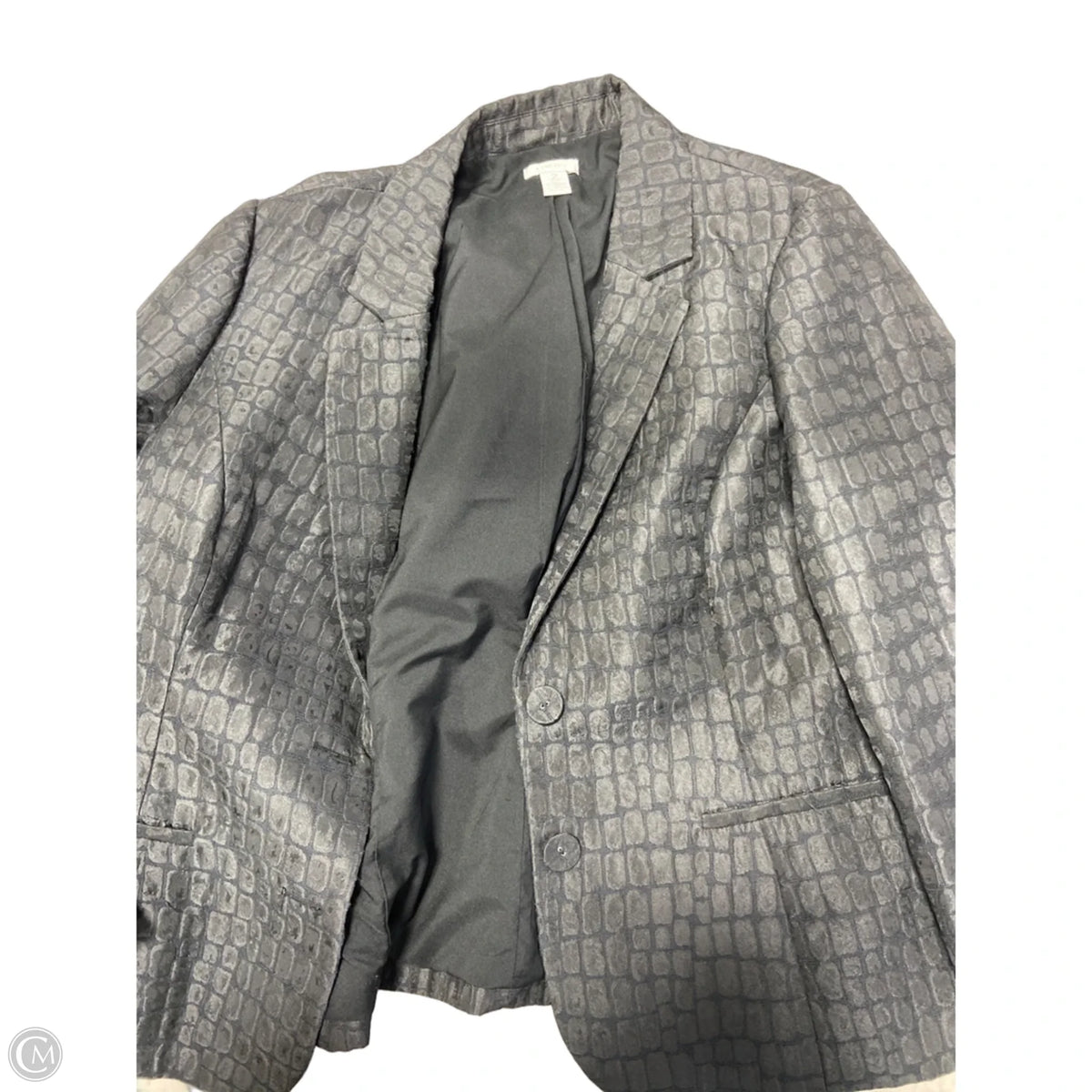 Blazer By Chicos In Black, Size: L
