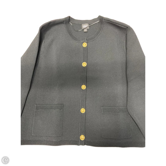 Cardigan By Inc In Black, Size: Xl