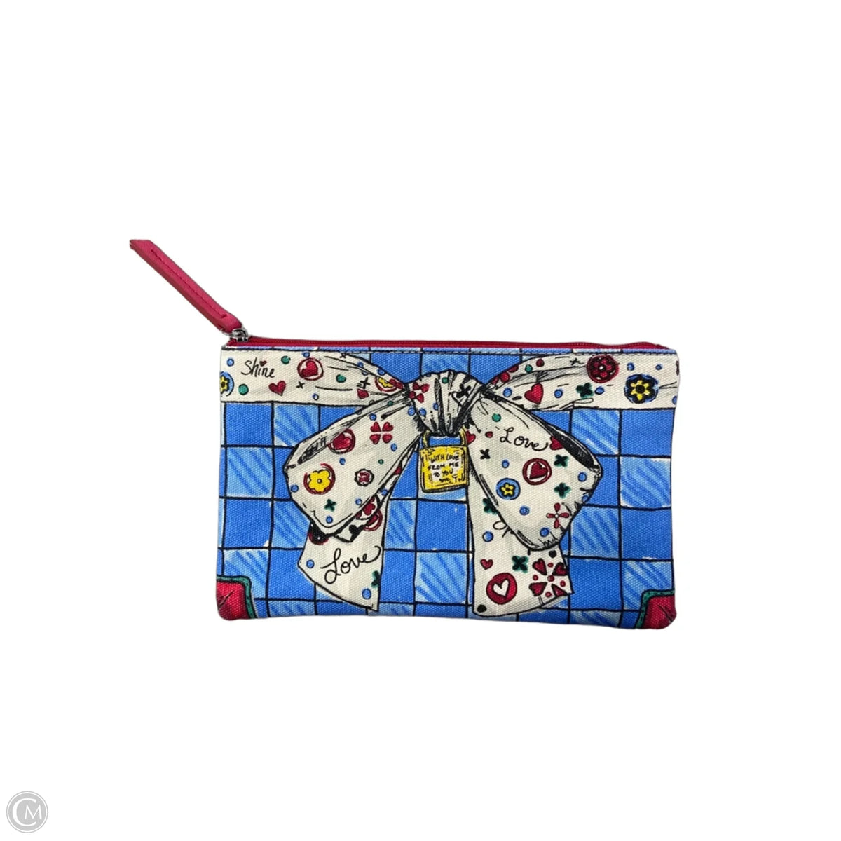 Makeup Bag Designer By Brighton, Size: Medium