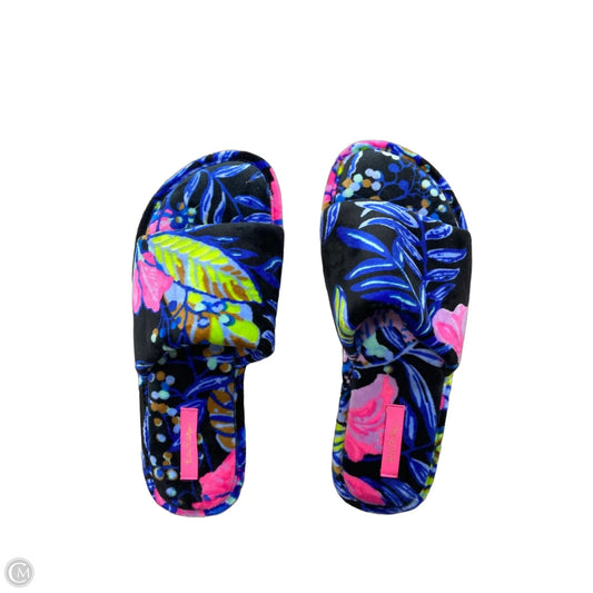 Slippers Designer By Lilly Pulitzer In Blue, Size: 9