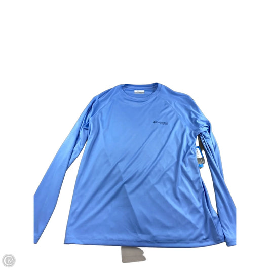 Top Long Sleeve By Columbia In Blue, Size: Xl