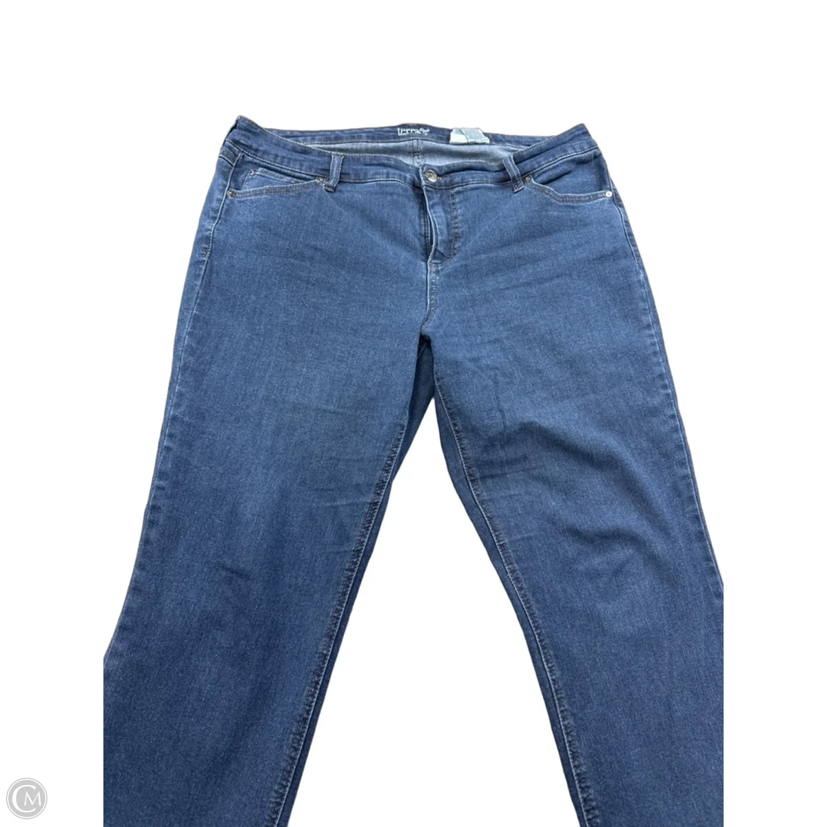 Jeans Boot Cut By Terra & Sky In Blue, Size: 16
