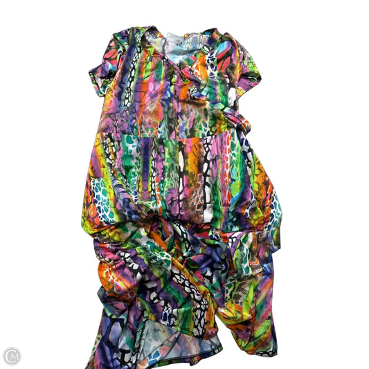 Dress Casual Maxi By Avenue In Multi-colored, Size: 3x