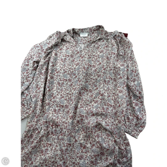 Top Long Sleeve By Dress Forum In Floral Print, Size: M