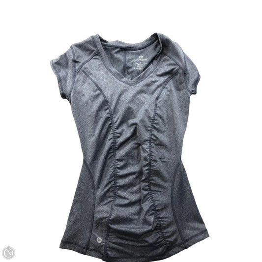 Athletic Top Short Sleeve By 90 Degrees By Reflex In Grey, Size: Xs