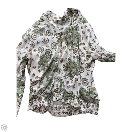 Top Long Sleeve By Alfred Dunner In Floral Print, Size: 2x