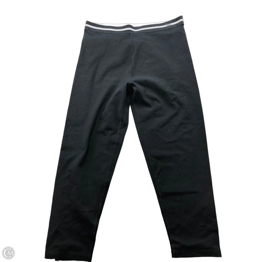 Athletic Leggings By Dkny In Black & White, Size: S