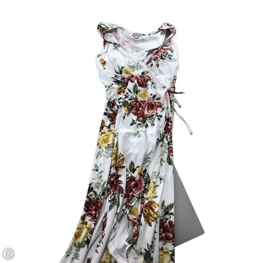 Dress Casual Maxi By J For Justify In Floral Print, Size: S