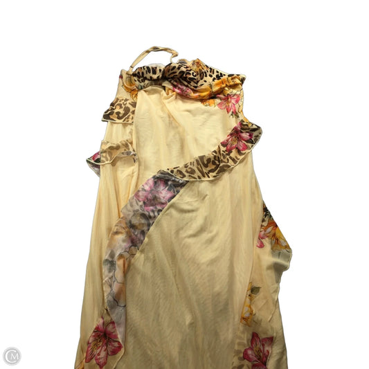 Dress Casual Maxi By Clothes Mentor In Yellow, Size: L