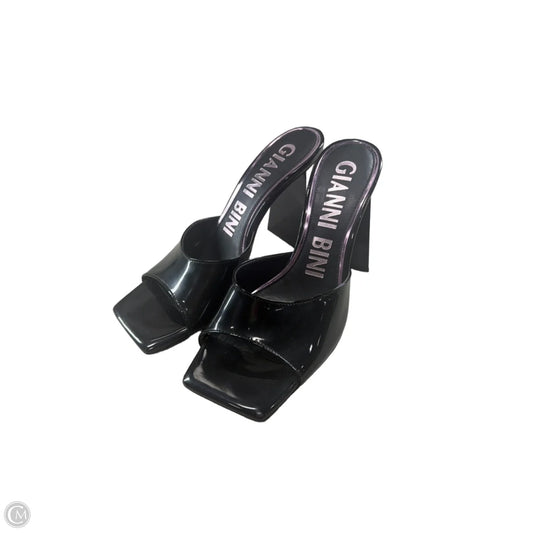 Shoes Heels Block By Gianni Bini In Black, Size: 8.5