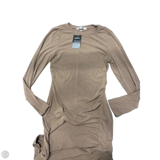Dress Casual Maxi By Clothes Mentor In Brown, Size: S