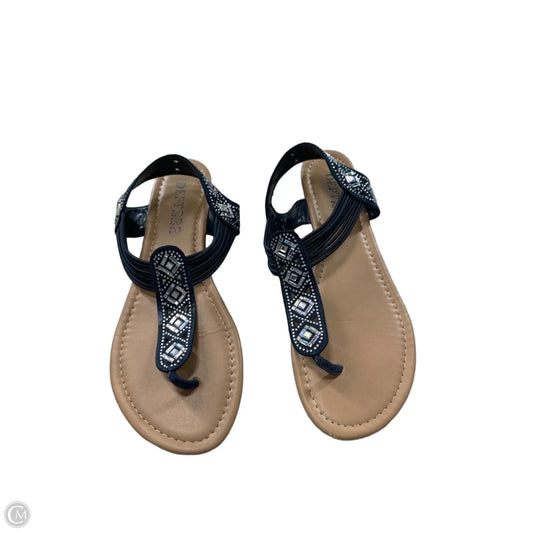 Shoes Flats By Dept 222 In Blue, Size: 7.5