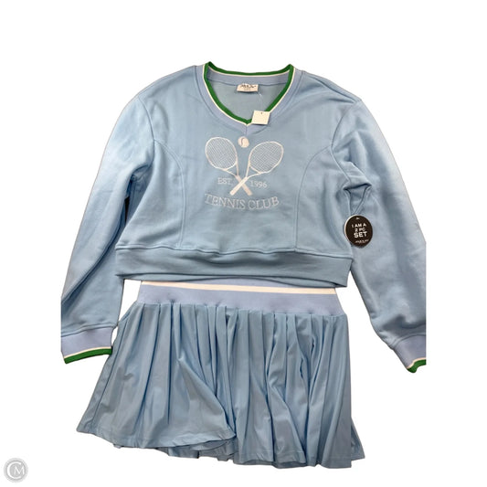 Skirt Set 2pc By Jolie & Joy In Multi-colored, Size: L