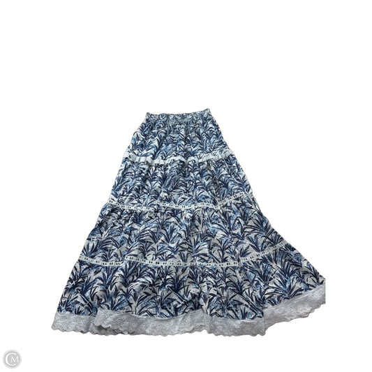 Skirt Maxi By Clothes Mentor In Floral Print, Size: M