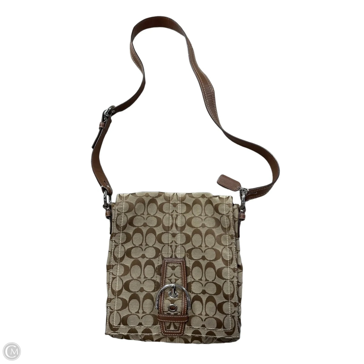 Crossbody Designer By Coach, Size: Medium