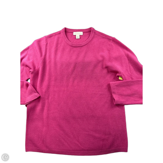Sweater By Appleseeds In Pink, Size: S