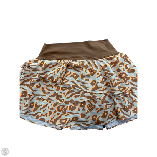 Athletic Skort By Aerie In Animal Print, Size: M