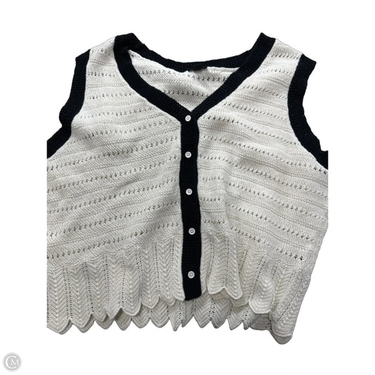 Vest Faux Fur & Sherpa By Torrid In White, Size: L