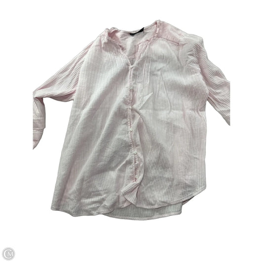 Top Long Sleeve By Lane Bryant In Pink, Size: L
