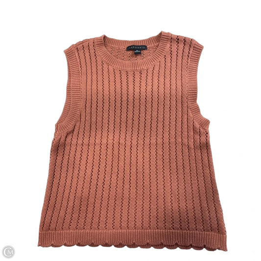 Vest Sweater By Sanctuary In Brown, Size: Xl