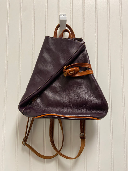 Backpack Leather By Clothes Mentor  Size: Small